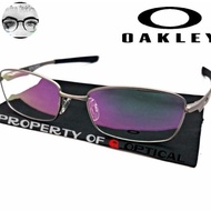 Kacamata Frame Pria Titanium Oakley Wingspan(Ox5040-S52) Silver/Black