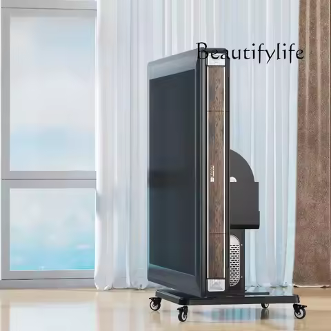LYN folding mahjong machine, automatic household roller coaster, heating, silent dining table dual-p