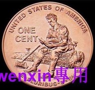臻享購✨滿300出貨全新美國1分硬幣 2009年版林肯誕辰200周年紀念幣 KM442