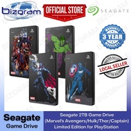 Seagate 2TB Game Drive (Marvel's Avengers/Hulk/Thor/Captain) Limited Edition for PlayStation (3-Year warranty)