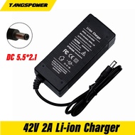 36V 2A Lithium Battery Charger For Jetson Electric Bike Charger Gotrax Sisigad Scooter Charger 42V 2A Li-ion Electric Bike