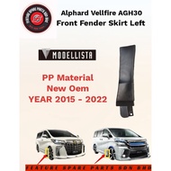 Vellfire Agh30 2018 Modellista Fender Skirt Front Left / Alphard 2018 AGH30