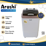 Arashi Mesin Cuci Mini Portable 4.5 Kg Arashi AWM 451A - GARANSI RESMI
