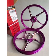 MUTAKIN 511 CNC RB5 Mags RIM Front Disc（Bowl）4Holes Rear Drum  For HONDA WAVE 125 XRM 125 1.4x1.6x17