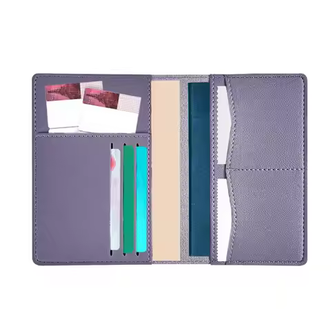 Travel PU Passport Cover Multiple Card Slots Passport Bag Bussiness Ticket Holder Passport Holder Ca