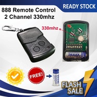 Autogate Remote 330mhz  AUTOGATE REMOTE CONTROL/FREE BATTERY‼️READY STOCK‼️