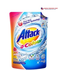 Attack Liquid Detergent Refill Plus Colour Aroma Fresh 1.4kg