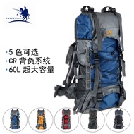 60L Outdoor Backpack Sports Bag Waterproof Oxford Hiking Bag Hiking Camping Backpack