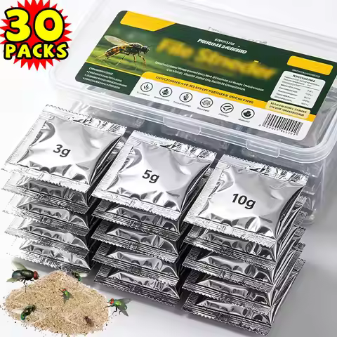 5-30pack Flies Attract Bait Extended 3/5/10g Release Fish Bone Meal Granules Electric Trap Home Kitc