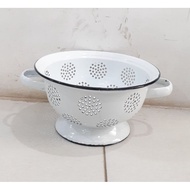 22CM Plain Zinc Rice Container with Scale