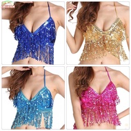 IMIHAN Belly Dance Bra - Sequin Costume for Dance & Nightclub Shows