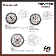 Citizen OS00 / OS25 / 6S10 / 6S20 Miyota Chronograph Watch Machine Movement (Made in Japan) Replacem
