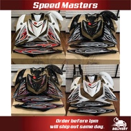SPEED MASTER BODY COVER MAGIC BOY Y15ZR V1 V2 V3 Vietnam API Red Blue White Red Cover set Ysuku
