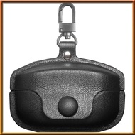 [V E C K] Suitable for Sony WF 1000XM4 Headphone Protective Case, Headphone PU Leather Case (Lamb Pattern Black)