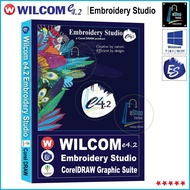 Wilcom+Coreldraw+65K Design FreeEmbroidery Studio e4.2Full VersionNo Need Dongle!!! Use Life Time