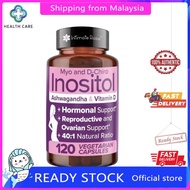 Intimate Rose Myo-Inositol & D-Chiro Inositol 40:1 Blend + Vitamin D3 + Ashwagandha Hormone Balance 