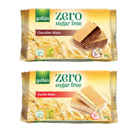 Gullon Zero Sugar Free Chocolate Wafer Vanilla Wafer กูรยอง เวเฟอร์ครีม จากสเปน ไม่มีน้ำตาล 2รส ช็อก