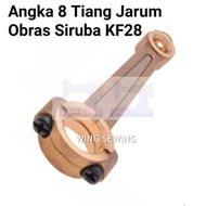 MESIN KF28 SIRUBA Number 8 Needle Pole Overlock Sewing Machine TYPICAL JACK SIMARU SHUNFA