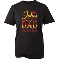 My Jokes Are Officially Dad Jokes T-Shirt Funny Slogan Father'S Day Tee Top Gift