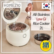 [Homezio] All-Stainless Rice Cooker Low Sugar (2L)｜Low GI Rice Cooker, Low Sugar Rice Cooker