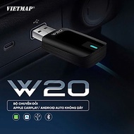 VIETMAP W20 - Thiết bị chuyển đổi CarPlay/ A.ndroid Auto không dây - Hàng chính hãng