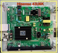 เมนบอร์ด ทีวี Hisense 43U6K 43A6500H 43A6500K  พาร์ท RSAG7.820.11980/ROH อะไหล่แท้ / ใหม่ถอด จากเครื