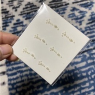 红色水滴珍珠贴清平乐汉服古风眼妆面花钿贴钻水晶宋制眉心贴20250727