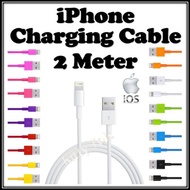 2m iPhone 8 7 6 Plus 5 s Lightning USB Data Charging Charger Cable ◆ Type C Cable