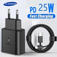 25W 3A PD Quick Charge 3.0 USB C Charger With 1M Type C Cable For Samsung S23