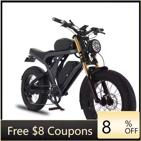 Advanced A STOCK 500w 750w 1000W Akez Off Road Bike Fat Tire E-bike