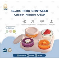 IQ Baby Glass Food Container