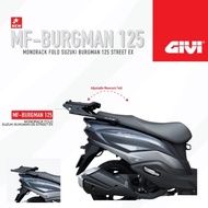 GIVI MONORACK BURGMAN 125 MF RACK FOLD RACK LIPAT SUZUKI BURGMAN125 RACK GERAK