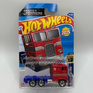 TRANSFORMERS HOTWHEELS HW Hot Wheels Optimus TransformersPrime Hot Wheels Truck Trailer Time Freight