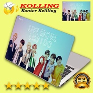 Garskin Laptop logo art BTS like soul Skin Laptop Laptop Sticker