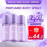Grace And Glow Long Lasting Perfumed Body Mist - Vanilla Velvet (3 Pcs)