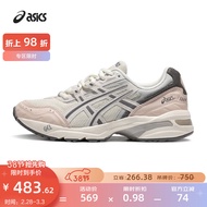 亚瑟士ASICS运动休闲鞋女鞋时尚舒适运动鞋百搭复古跑鞋 GEL-1090 灰色 36