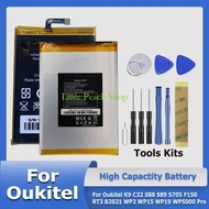 全新，全新， New WP13 S6509 KC-N8000A Battery For Oukitel K9 C32 S88 S89 S705 F150 RT3 B2021 WP2 WP15 WP19