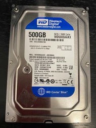 WD 500GB hdd 7200轉