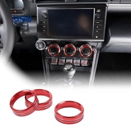 For  BRZ /  86 2022 2023 Car Air Conditioning Knobs Switch Ring Trim Replacement Parts Interior Acce
