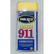 waxco luster 911 cleaner and polish wax