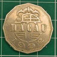 1992澳門5圓硬幣