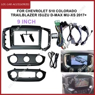 For CHEVROLET S10 Colorado Trailblazer ISUZU D-MAX MU-XS Car Stereo Radio Android MP5 Player Fascia 