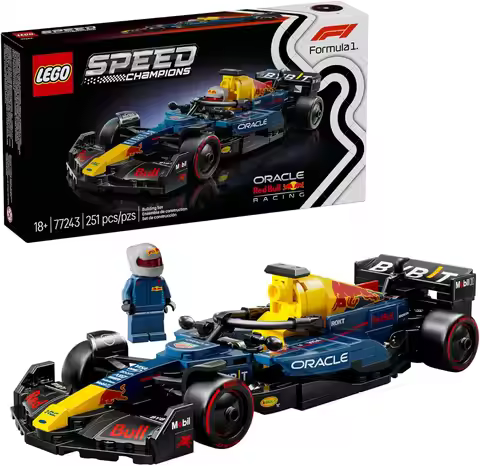 Lego 77243 Champions Oracle Red Bull Racing RB20 F1 Race Car Speed Series Puzzle Building Blocks Chi