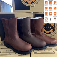 ORIGINAL GUZZI SAFETY SHOE (8INCH)(303-302) OIL RESISTANT✔️ SIRIM MALAYSIA✔️DOSH✔️