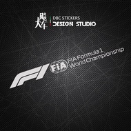 Formula 1 WE RACE AS ONE Body Stickers