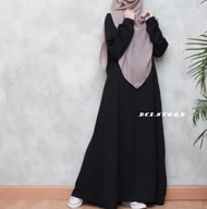 Gratis Ongkir Gamis Dress Abaya Muslim Baju Busana Wanita Syari Muslimah