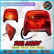 HAWK Tail Light Assembly For KAWASAKI BAJAJ CT100 Motorcycle Rear Light Break Light Motorcycle Tail 