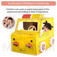 Kid Cardboard Playhouse For Kids| Gifts | DIY Craft For Kids | Kids Toy House  Playhouse Cardboard