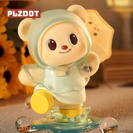 Barang 00 Sen Genuine butterbear butterbear PLZDOT Leisure Time Series Mystery Box Figure Flocking G