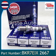 4pcs BKR7EIX 2667 หัวเทียนอิริเดียมสําหรับ Polaris Porsche BMW Honda Volvo BKR7EIX-2667 BKR7EIX2667
